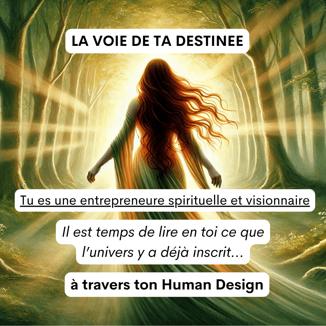LA VOIE DE TA DESTINEE (1)